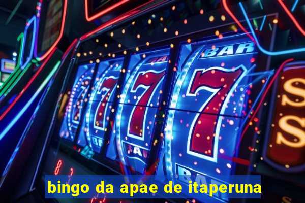 bingo da apae de itaperuna